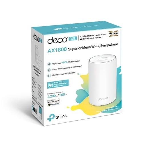 [DECOX20] AX1800 Whole­Home Mesh Wi­Fi System, w FTTN direct access, 1 pack