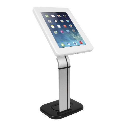 [MPBT-PAD15-03] Brateck Anti-theft Countertop Tablet Kiosk Stand with Steel Base Fit Screen Size  9.7'-10.1' (LS)