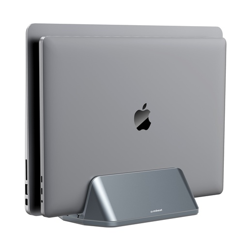 [OFMB-STD-S5GRY] mbeatÂ®  Stage S5 Adjustable Dual Bay Tablet, Laptop and MacBook Vertical Stand